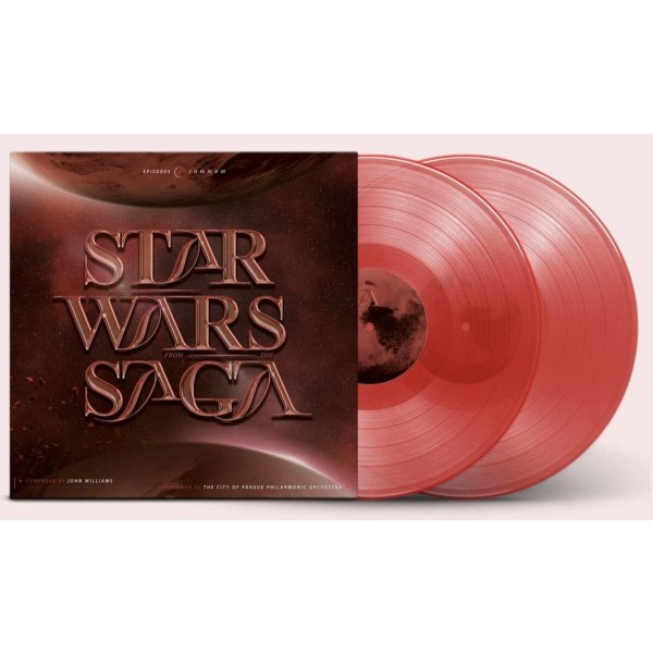 The City Of Prague Philharmonic Orchestra: Music From The Star Wars Saga. Episodes I, II, III, IV, V, VI (Translucent Red Vinyl)