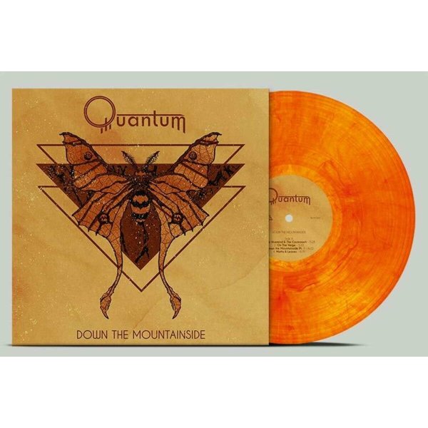 Quantum: Down The Mountainside (Limited Edition) (Orange Marble Vinyl)