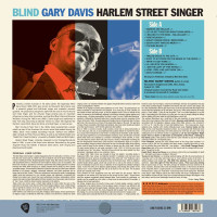 Blind Gary Davis: Harlem Street Singer (180g) (2 Bonus Tracks)