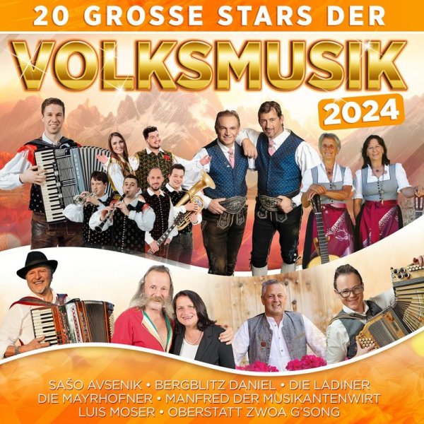 Divers: 20 große Stars der Volksmusik 2024