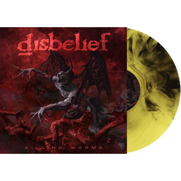 Disbelief: Killing Karma (Limited Edition) (Fire Marbled Vinyl)