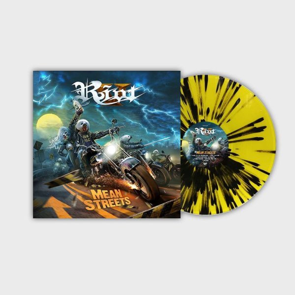 Riot V (ex-Riot): Mean Streets (180g) (Limited Edition) (GSA Version) (Yellow/Black Splatter Vinyl)