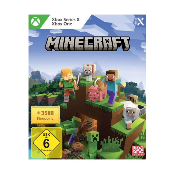 Minecraft  XBSX  inkl 3500 Minecoins - Microsoft  - (XBOX Series X Software / Simulation)