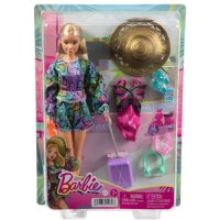 Mattel - Barbie Holiday Fun Summer Travel Blonde Doll And...