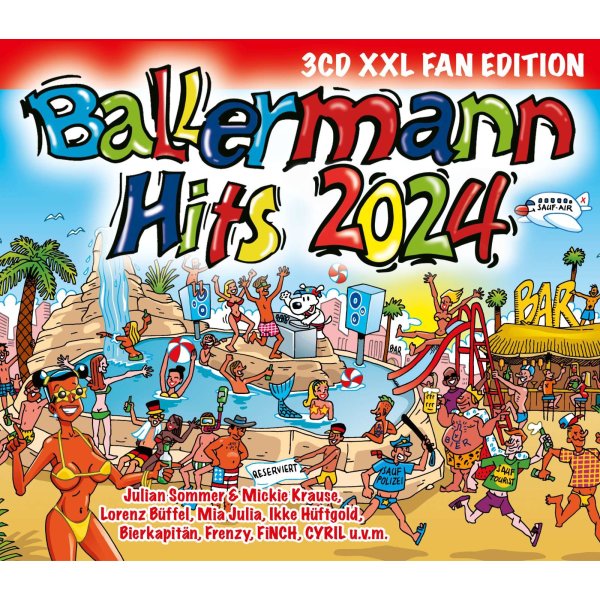 Various Artists: Ballermann Hits 2024 (XXL Fan Edition)