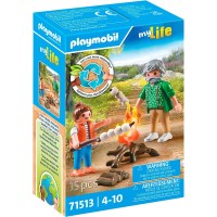 71513 City Life Lagerfeuer mit Marshmallows - Playmobil...