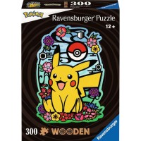 Pokémon WOODEN Holz-Puzzle Pikachu (300 Teile)