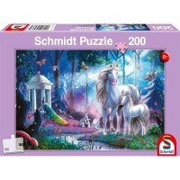 Einhornstute mit Fohlen (200 Teile) - Schmidt Spiele...