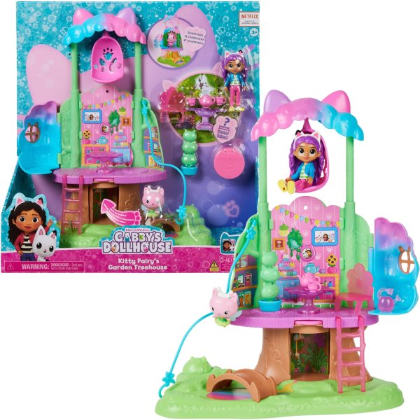 Gabbys Dollhouse - Kitty Fairys Garten Spielset - Spinmaster 6061583 - (Spielzeug / Spielfigur)