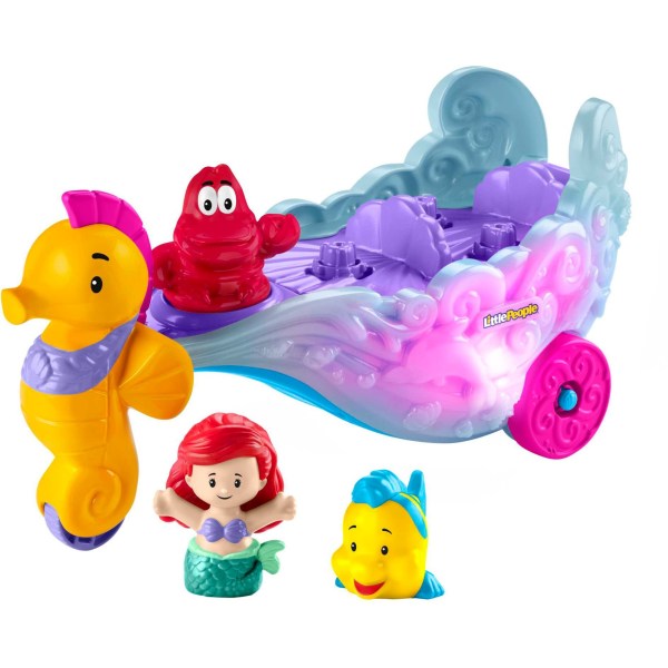 Little People Disney Prinzessin Ariel Sea Carriage - Fisher Price HMX83 - (Spielzeug / Spielfigur)