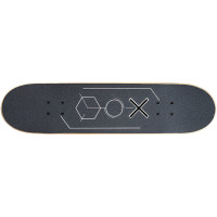 Skateboard Signo Concrete (grau/orange)