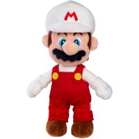 Super Mario Plüschfigur Feuer Mario 30 cm