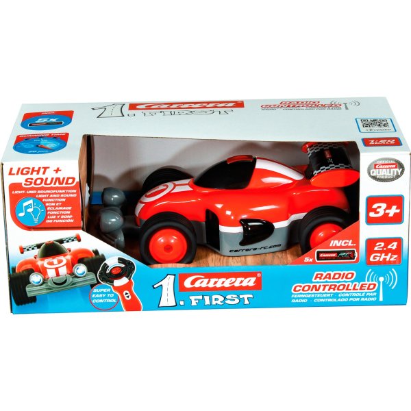 2,4GHz First RC Racer (rot/gelb) - Carrera 370181073P - (Spielwaren / Cars)