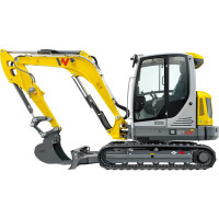 SUPER Wacker Neuson ET65 Kettenbagger (gelb/grau) - SIKU...