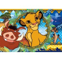 Kinderpuzzle Supercolor - Disney Der König der Löwen (2x 60 Teile) - Clementoni 21604 - (Spielwaren / Puzzle)