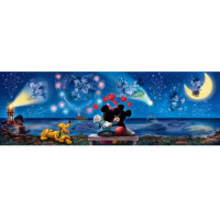 Disney Panorama Jigsaw Puzzle Mickey & Minnie (1000...