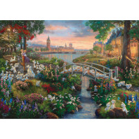 Thomas Kinkade Studios: Painter of Light - Disney 101 Dalmatiner (1000 Teile)