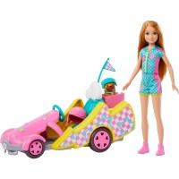 Barbie Family & Friends Stacie Go-Kart - Barbie HRM08...