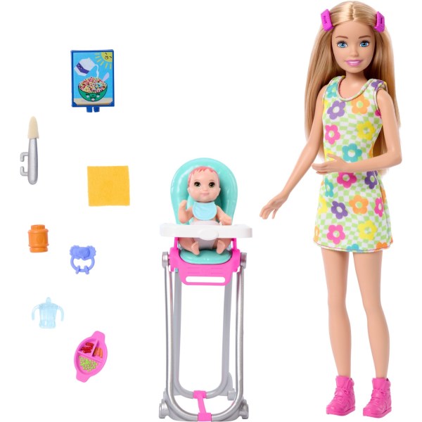 Barbie Family & Friends New Skipper Babysitters Inc. Spielset - Barbie HTK35 - (Spielzeug / Spielfigur)