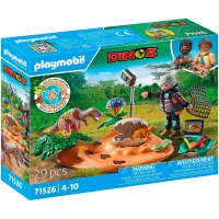 71526 Dinos Stegosaurusnest mit Eierdieb - Playmobil...