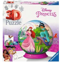 Disney 3D Puzzle Prinzessinnen Puzzle Ball (73 Teile)