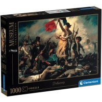 Museum Collection: Delacroix - Die Freiheit führt das Volk (1000 Teile) - Clementoni 39549 - (Spielwaren / Puzzle)