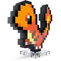 Pokémon MEGA Construction Set Charmander Pixel Art