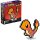 Pokémon MEGA Construction Set Charmander Pixel Art