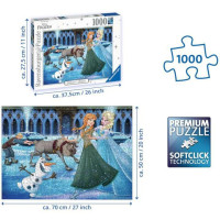 Puzzle Disney Collectors Edition - Die Eiskönigin (1000 Teile) - Ravensburger 16488 - (Spielwaren / Puzzle)