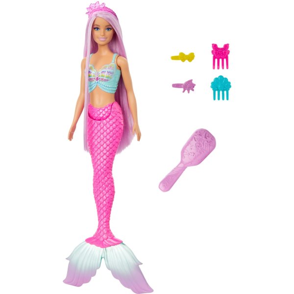 Barbie Dreamtopia New Long Hair Fantasy Meerjungfrauen-Puppe - Barbie HRR00 - (Spielzeug / Spielfigur)