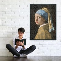 Museum Collection: Vermeer - Das Mädchen mit dem Perlenohrring (1000 Teile) - Clementoni 39614 - (Spielwaren / Puzzle)