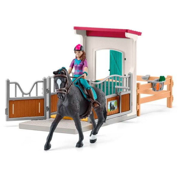 Horse Club Pferdebox mit Lisa & Storm - Schleich 42709 - (Spielzeug / Spielfigur)