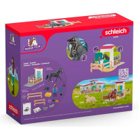 Horse Club Pferdebox mit Lisa & Storm - Schleich 42709 - (Spielzeug / Spielfigur)