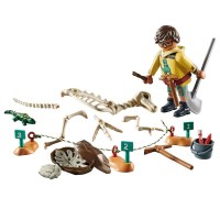 71527 Dinos Ausgrabungsstätte mit Dino-Skelet -...