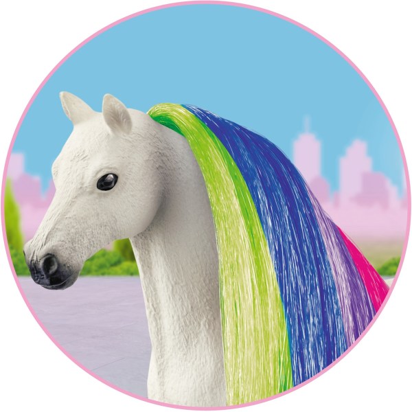 Horse Club Sofias Beauties - Haare Beauty Horses regenbogen - Schleich 42654 - (Spielzeug / Spielfigur)