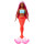 Barbie Dreamtopia Mermaid Doll (Red) - Barbie HRR04 - (Toy / Figurine)