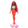 Barbie Dreamtopia Mermaid Doll (Red) - Barbie HRR04 - (Toy / Figurine)