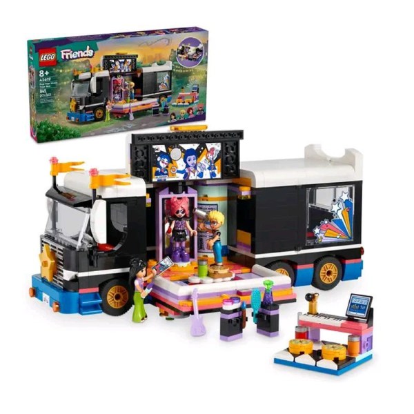 42619 Friends Popstar-Tourbus - LEGO 42619 - (Spielzeug / Konstruktionsspielzeug)