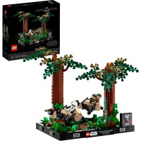 75353 Star Wars Verfolgungsjagd auf Endor - Diorama -...