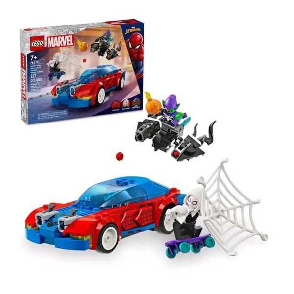 76279 Marvel Super Heroes Spider-Mans Rennauto & Venom Green Goblin - LEGO 76279 - (Spielzeug / Konstruktionsspielzeug)