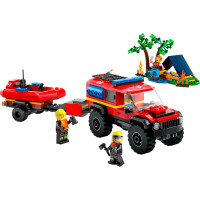 60412 City Feuerwehrgeländewagen mit Rettungsboot - LEGO 60412 - (Spielzeug / Konstruktionsspielzeug)