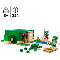 21254 Minecraft Das Schildkrötenstrandhaus - LEGO...