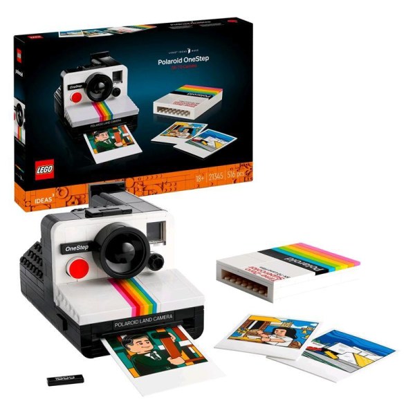 21345 Ideas Polaroid OneStep SX-70 Sofortbildkamera - LEGO 21345 - (Spielzeug / Konstruktionsspielzeug)