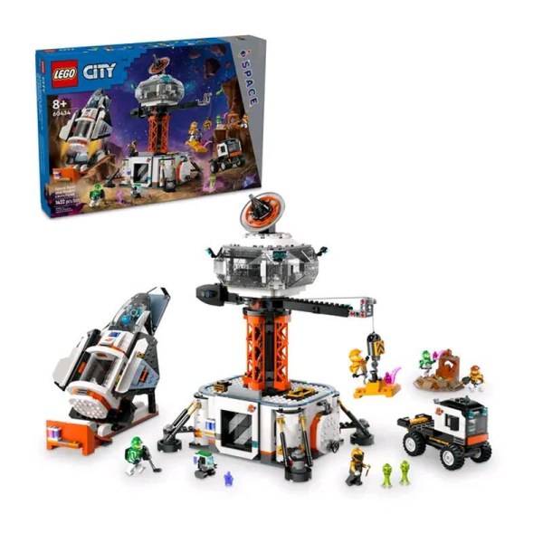 60434 City Raumbasis mit Startrampe - LEGO 60434 - (Spielzeug / Konstruktionsspielzeug)