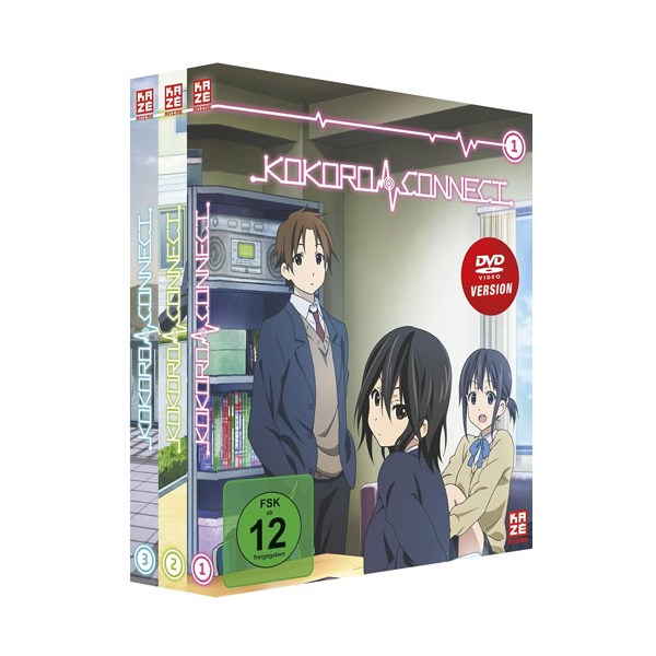 Kokoro Connect - Gesamtausgabe (DVD)  Bundle Vol.1-3 - AV-Vision  - (DVD Video / Anime)