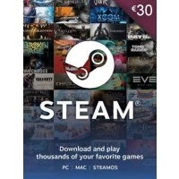 Steam  Card  30 Euro  Verkauf erfolgt im Namen u. auf...