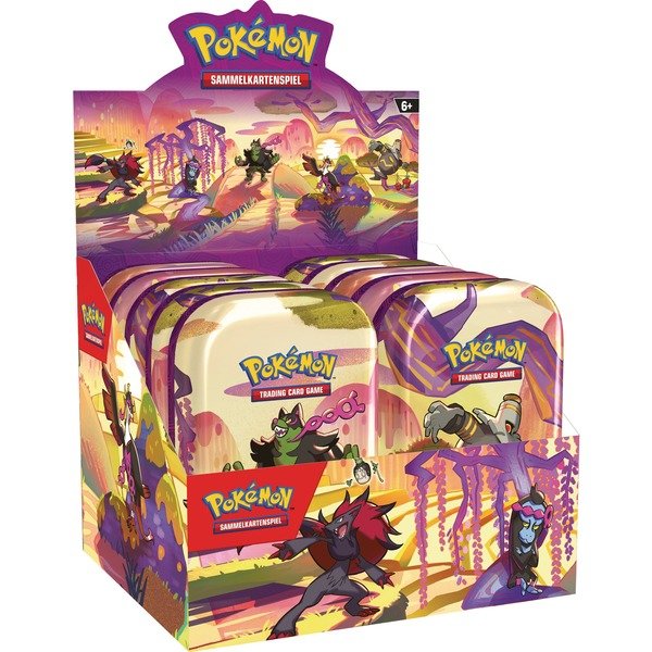 Amigo Pokémon-TCG: Mini-Tin-Box Karmesin & Purpur – Nebel der Sagen - Pokemon Company 45928 - (Merchandise / Sammelkarten)