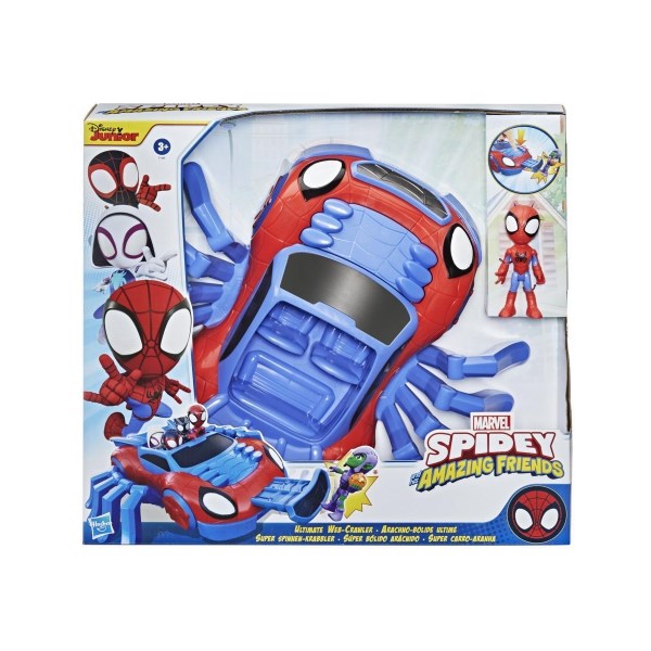 Hasbro - Marvel Spidey And His Amazing Friends Ultimate Web-Crawler - Hasbro  - (Spielwaren / Cars)