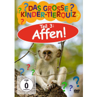 Das grosse Kinder-Tierquiz Teil 3: Affen! -   - (DVD...