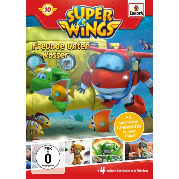 Super Wings Vol. 10: Freunde unter Wasser -   - (DVD Video / Sonstige / unsortiert)